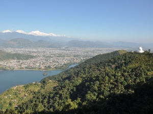 Pokhara and Peace pagoda 