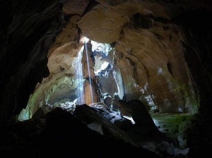 Cave close to Bukit Lawang
