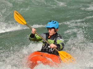 Kayaking Jail house rapid 