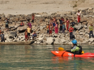 Local children