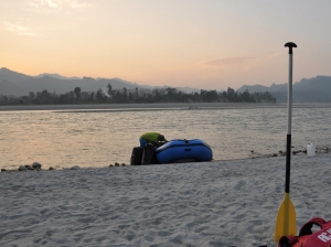 Packing on the last beach 