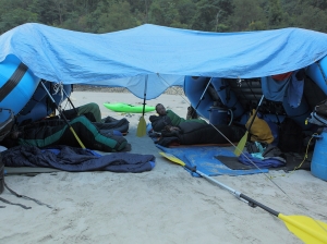 Raft tent