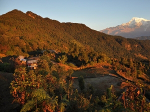 Sunrise in Panchase Bhanjyang 