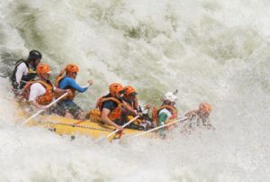 Rafting on Zambezi, Zimbabwe