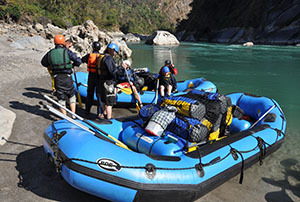 Rafting on Karnali, Nepal